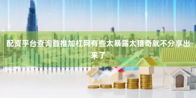 配资平台查询首推加杠网有些太暴露太猎奇就不分享出来了
